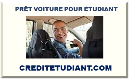PRÊT VOITURE POUR ÉTUDIANT 2025