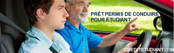 PRÊT PERMIS DE CONDUIRE POUR ÉTUDIANT 2025